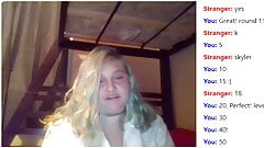 18 jarige BBW geilt op de webcam